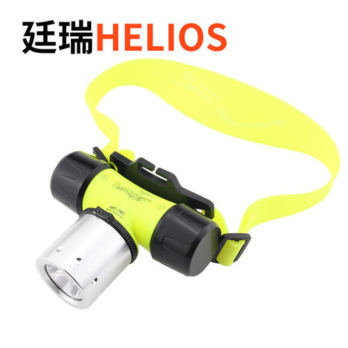 Manufacturer supply wholesale T6 aluminum alloy bright light diving headlamp with charging magnetic control outdoor LED 10W
