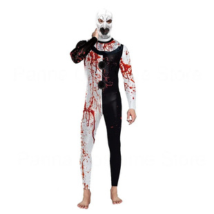 Halloween Soul-Breaking Clown Cos Suit Soul-Breaking Clown Bloodstained Men's and Women's Cosplay Stage Performance Costumes