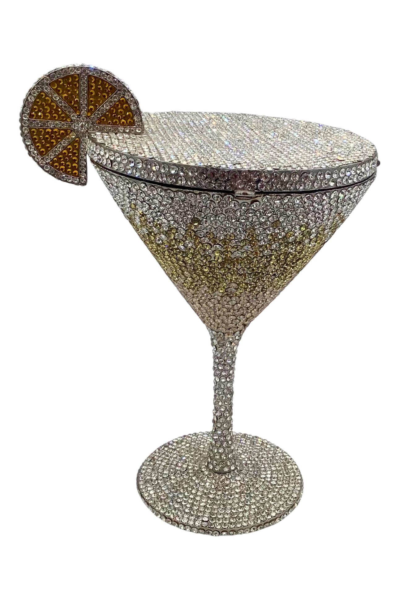 Bag de piedra Martini nuevo cóctel taza de pie alto diamante bolso de banquete bolso de mujer