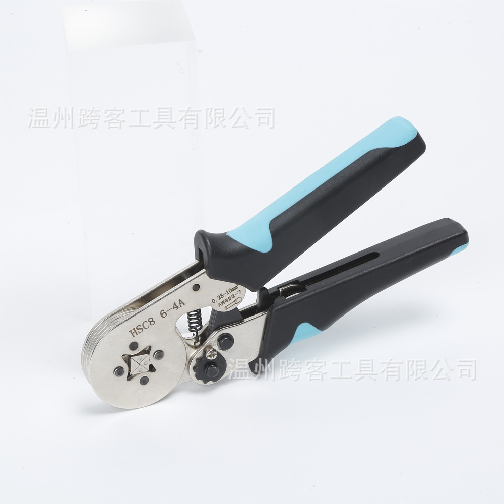 사변형 6-4A (검정, 파랑 및 흰색 머리) 0.25-10mm