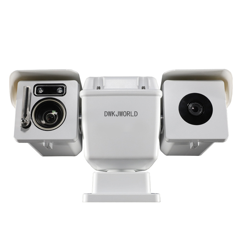 DWKJWORLD双光谱红外轻载云台型网路摄像机可以设置区域DW9813E套