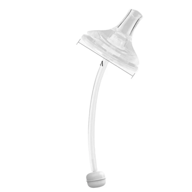 Pacifier, straw, accessories, universal feeding bottle, 5 cm, wide neck