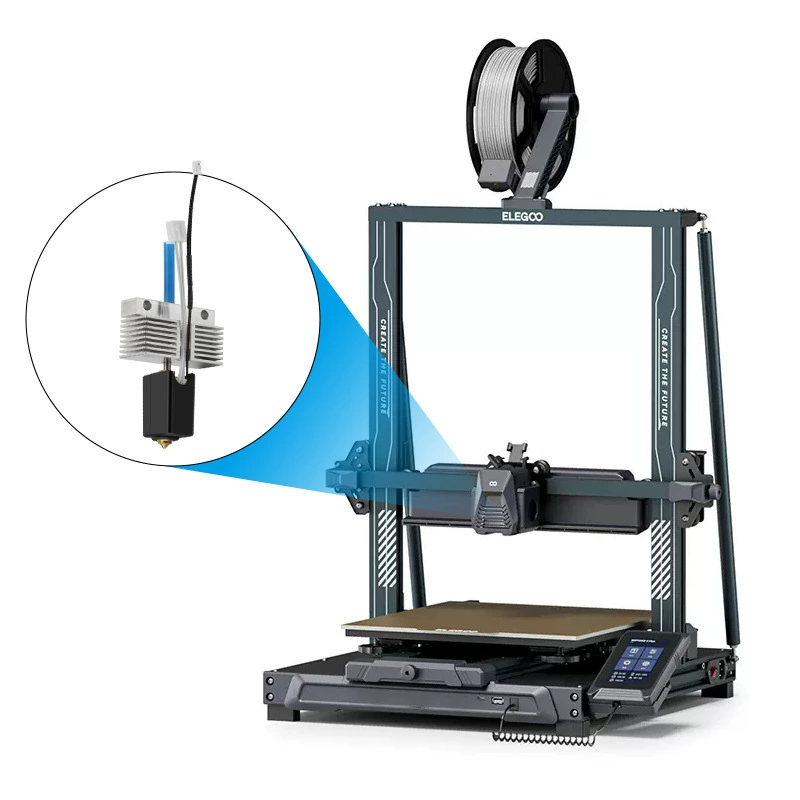 Printer, accessories, 3D printing, 0.2/0.4/0.8mm