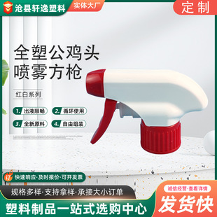 Hand-Buckle Plastic Pp Cleaner Nozzle Wholesale Big Rooster Spray Nozzle Kitchen Oil Stain Spray Nozzle