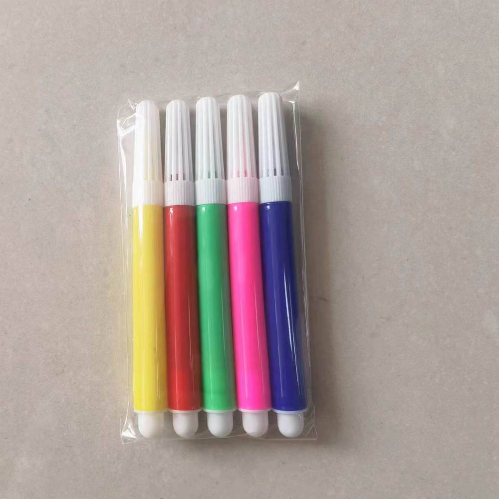 Set de 5 bolígrafos acuarela