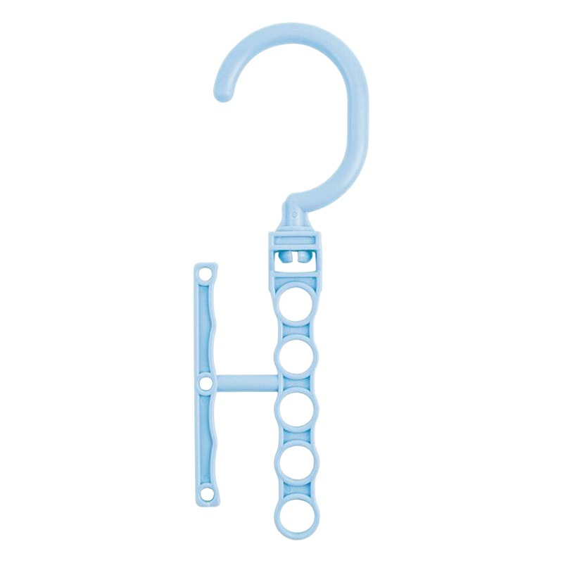 R201 creativo 5 hoyos percha gancho hogar antideslizante percha de ropa armario percha de ropa fija hebilla a prueba de viento