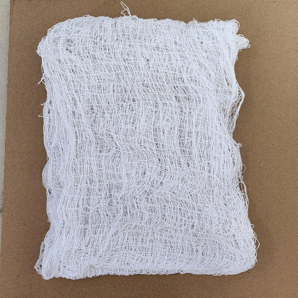 Halloween accesorios gaza negra sala de escape tema de fiesta escenario decoración de terror colgante vestir gaza de impresión de mano