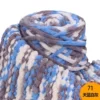 71 days blue and white gray*7s*normal*1*polyester 100
