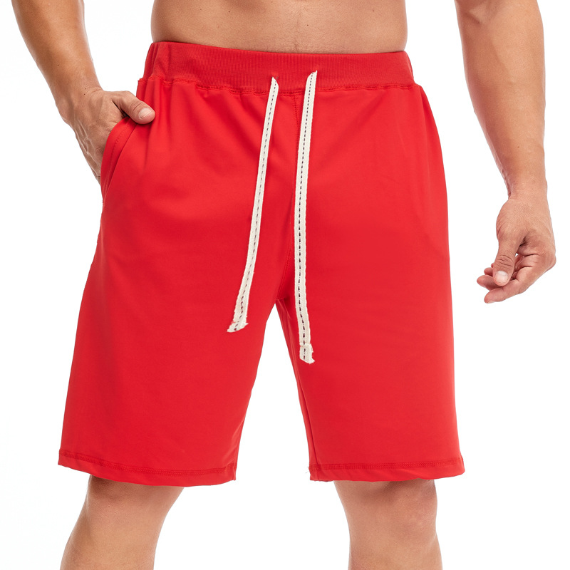 Men's Solid Color Sports Loose Men's Bottoms display picture 39