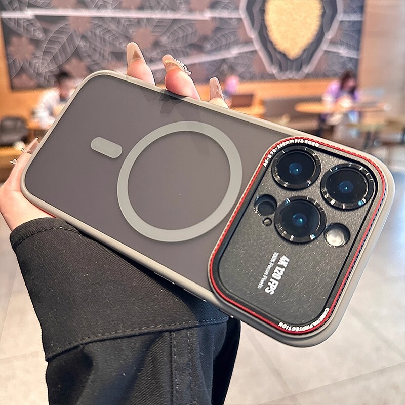 秒变17莱卡大视窗适用iPhone16手机壳磁吸金属镜头肤感苹果15硬套|undefined