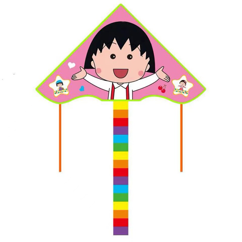 新しい凧の子供の漫画の凧の曲がった辺の三角の凧の王女の汪のチームの小さい凧の公園の露店の卸売り|undefined