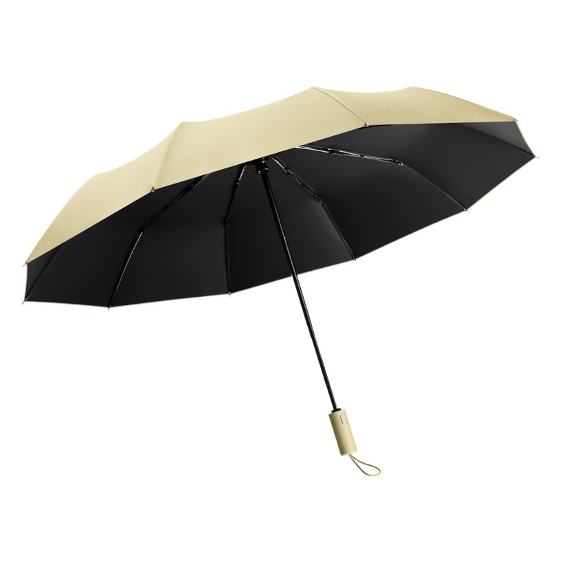 Fully Automatic Folding Umbrellas Wholesale for Men and Women, Extra Large Sunshade and Sun Protection Umbrellas Can Be Customized for Advertising