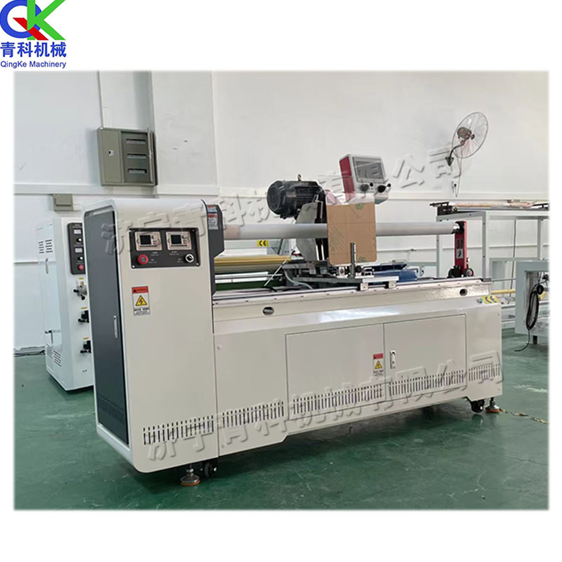 全自动切卷机 胶带部分无粘性材料分切机 台式胶带美纹胶裁切机