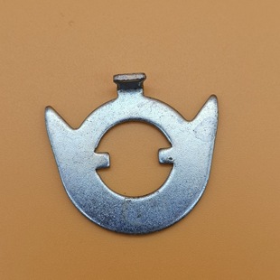 27 Fingerprint Lock Accessories Door Lock Handle Core Pointed Head Corner Cat Head Flat Pad Round Nut Blocker Stamping Forming