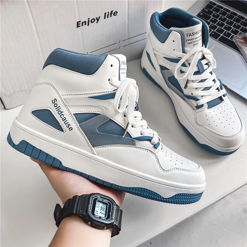 Alta tendencia de otoño de Hong Kong zapatos de hombre skate zapatos de baloncesto zapatos casuales juveniles zapatos deportivos estudiantes