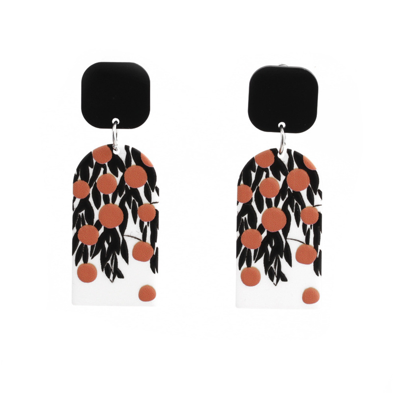 Foot Fashion Arylic No Inlaid Earrings display picture 22