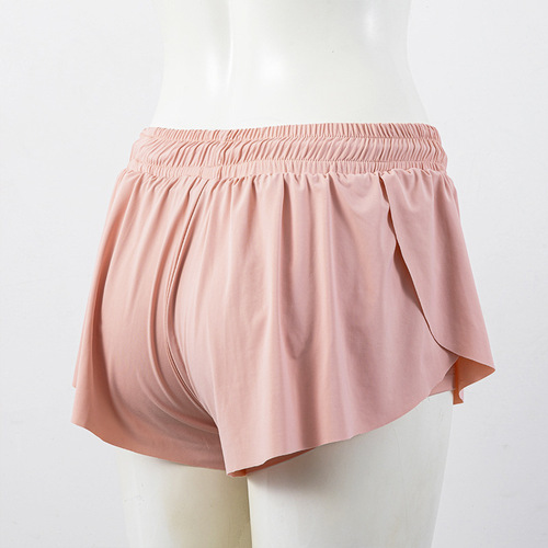 Women's International Trade Yoga Short Skirt Cross-border Parent-Child Set Sports Quick-dry Running Tennis Skirt with Pockets Drawstring Breathable Shorts