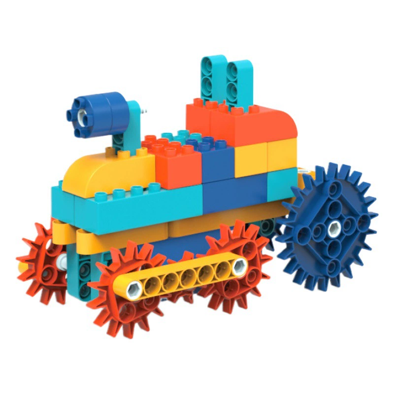 Встряхивание звука взрывы электрическая наука и образование строительные блоки DIY механическая сборка шестерен головоломка детские игрушки оптом