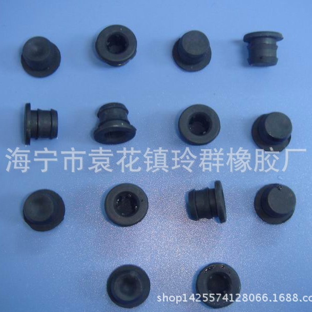 厂家生产 耐高温锥形胶塞堵头 黑色圆形硅胶堵塞 硅橡胶内塞堵头