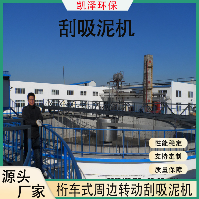 厂家直供各种型号 中心传动刮泥机 半桥全桥式周边传动刮泥机