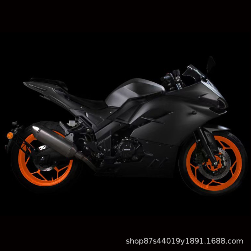 Export-oriented Jiaolong scooter motorcycle, dual-cylinder racing replica, Horizon sportbike, adult gasoline-powered sportsbike