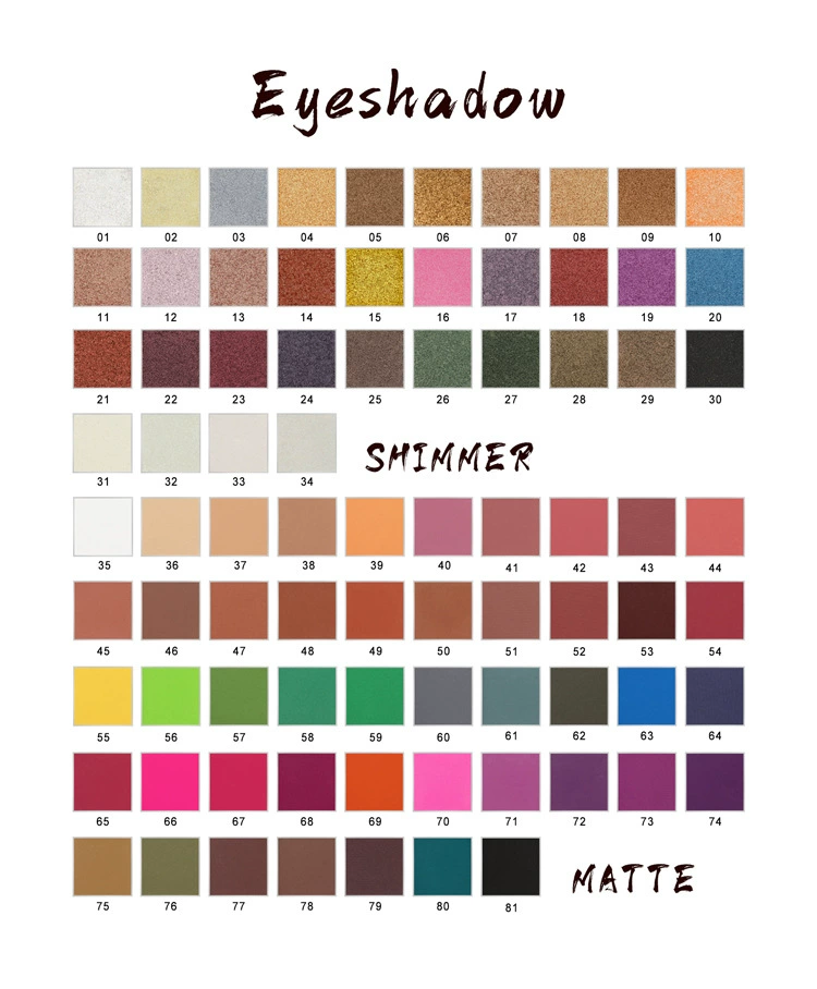 Прямые поставки с фабрики, трансграничные многоцветные жемчужные матовые блестки, квадратные тени для век 22 мм по желанию, сделай сам в наличии без логотипа