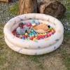 Beige dinosaur, ball pool