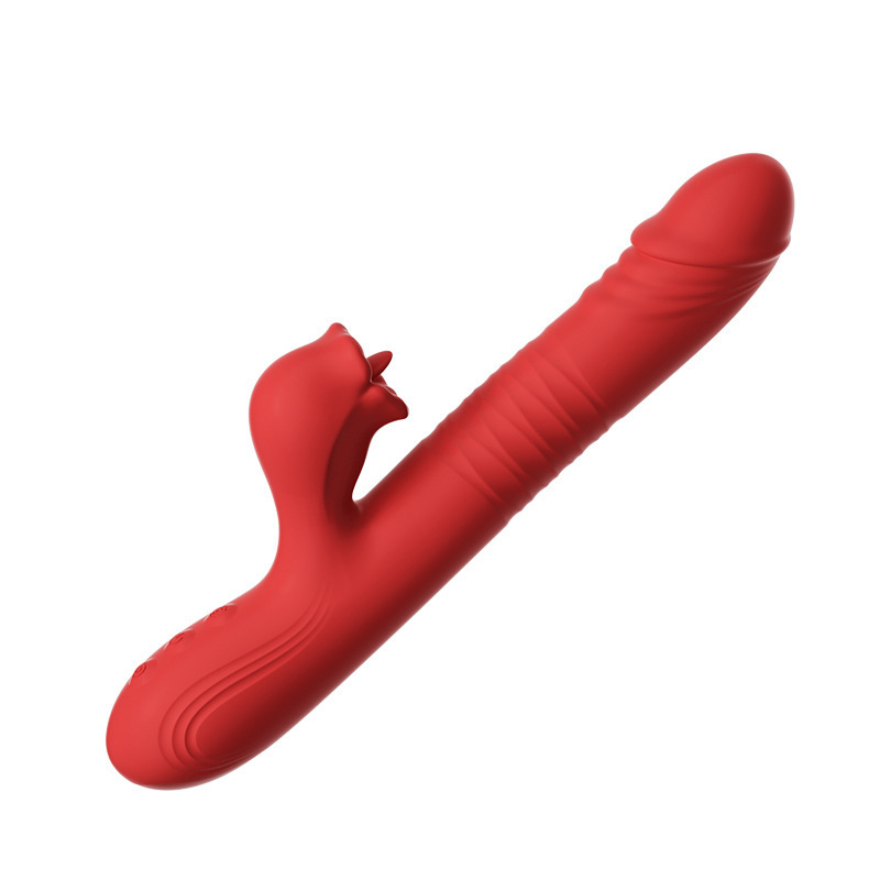 Mystery Kou Love vibrador giratorio, balanceo, expansión, lamiendo lengua, calentamiento, equipo femenino, masaje alegre, estimulación 55/caja