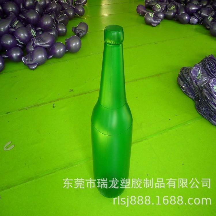 厂家做充气 广告瓶子 充气模型广告袋子保龄球