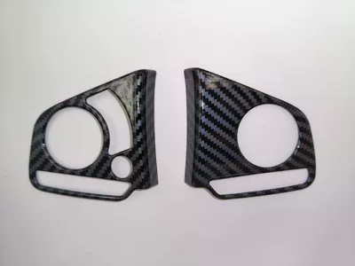 Car interior film: Pattern Interior Modification - 10th-generation-civic-steering-wheel-button-high-end-2-piece-set