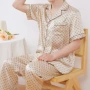 薄款凉爽代发印花家居服