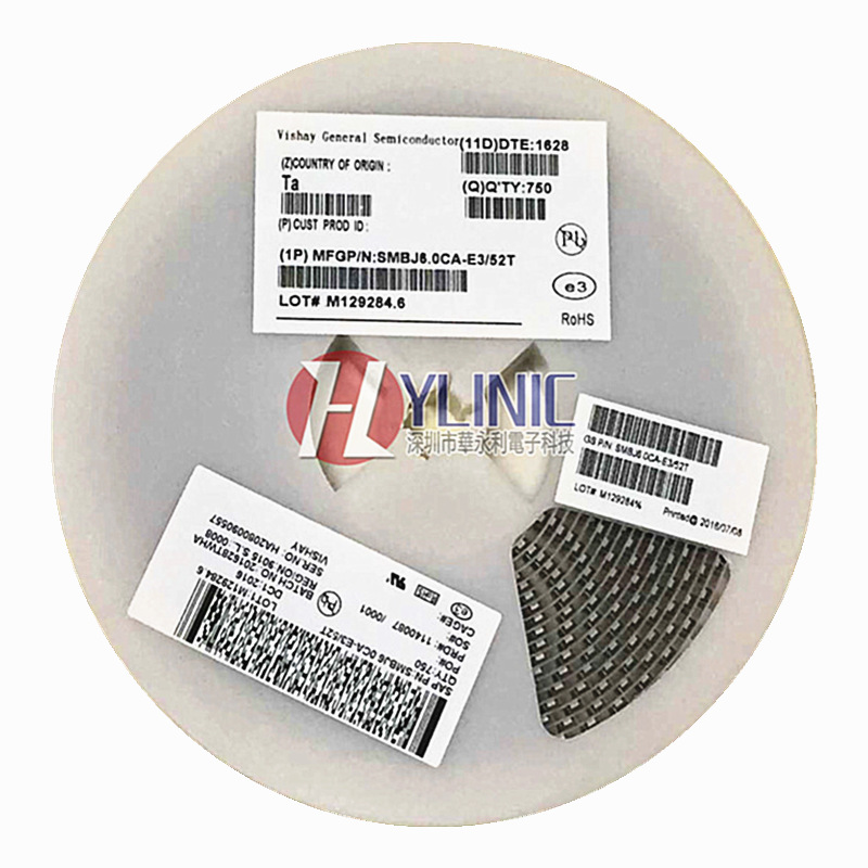 贴片TVS二极管SMBJ6.0CA 双向瞬态抑制 DO-214AA封装
