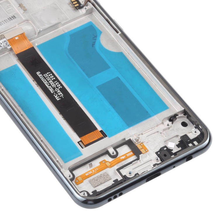 Adecuado para LG Q51 LM-Q510N TFT material LCD Touch Assembly Frame (Color: