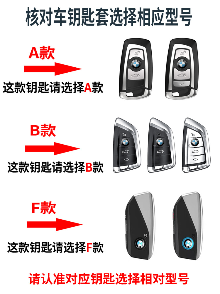 Suitable for BMW key set 5 series 3 series x3x1 men's and women's i3 three 325li four 530 car x4 shell ix3 buckle 330 new
