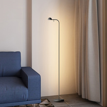 新款现代简约个性时尚书房客厅沙发床头看书手动调节灯装示落地灯