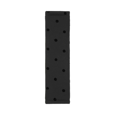 Cute Polka Dot Car Shoulder Pads, Soft Anti-Wear Car Shoulder Pads, Women's Car Seat Belt Shoulder Pads, Good Products Wholesale (Seat belt shoulder pad) - polka-dot-bow-shoulder-pads-black