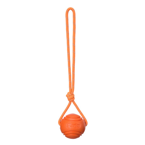 Meianju rope toy ball bite-resistant solid ball rubber chewing toy ball pet ball outdoor retrieval training