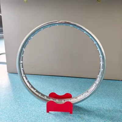 Motorcycle chrome steel rims glossy spoke wheel rims 17inch 18inch universal rims after-sales repair and replacement