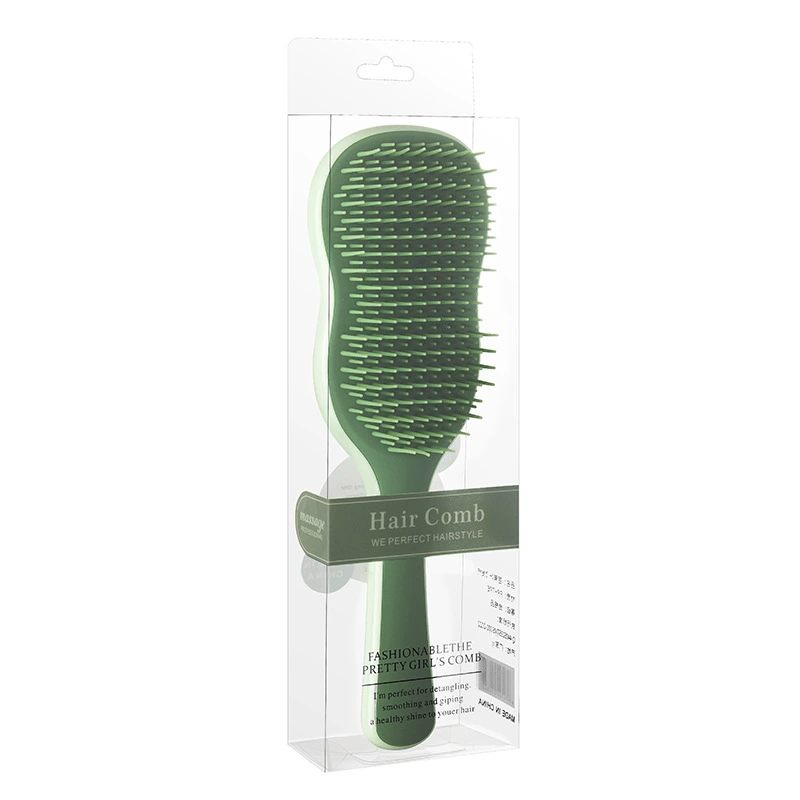 Подушечка-щетка с воздушной подушкой 956 Banana Leaf, длинноволосый Detangling и массаж, подушка щетинки