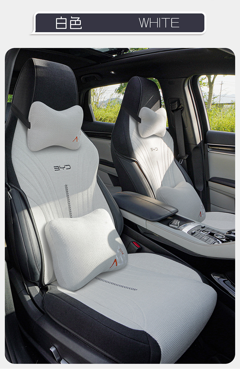 2025 Byd Song Plus Dmi Special Seat Cover Linen Car Seat Cushion Four-Season Universal Breathable Seat Cushion Cover