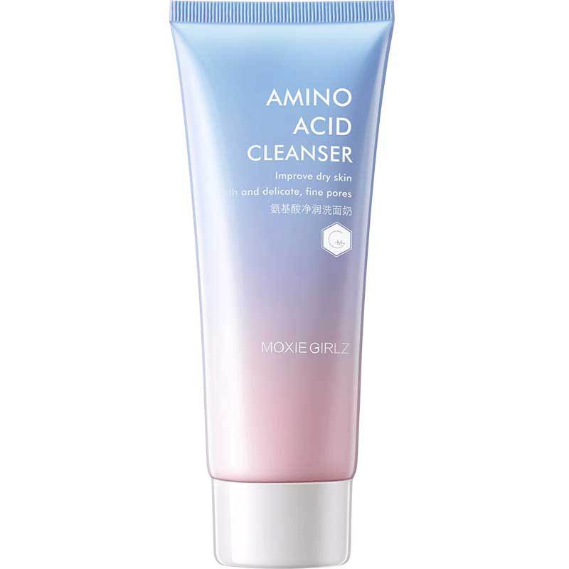 Mousse Girl Limpiador Facial Purificante de Aminoácidos, Limpiador Facial Suave y No Irritante para una Limpieza Profunda