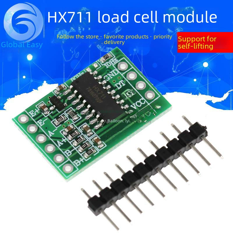SUNLEPHANT HX711 24-битный модуль точного взвешивания для приложений с высокой точностью