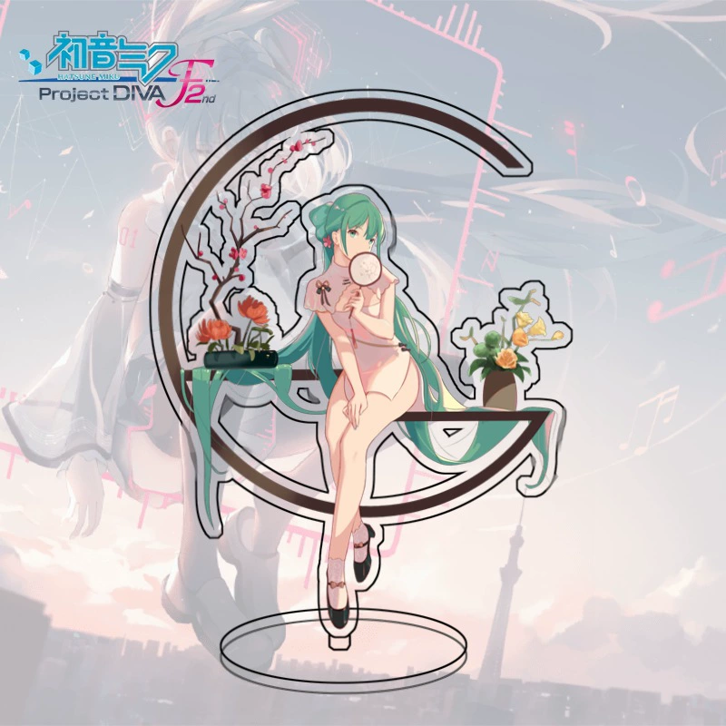 Заводское оптовое предложение Dali Hatsune Miku Dali Drama Acrylic Animation Peripheral Desktop Ornaments Cartoon