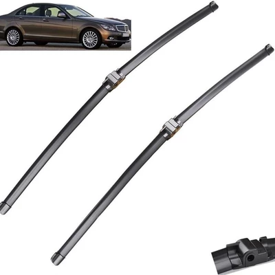 Mercedes Benz C Class W204 2009-2012 üçün 24+24 şüşə silən