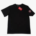 Black with Red Logo