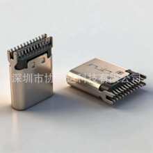 Type-Cĸ��24P�A�� USBĸ�^�~���_���g��PH0.7 H=9.3/10.0/10.5mm
