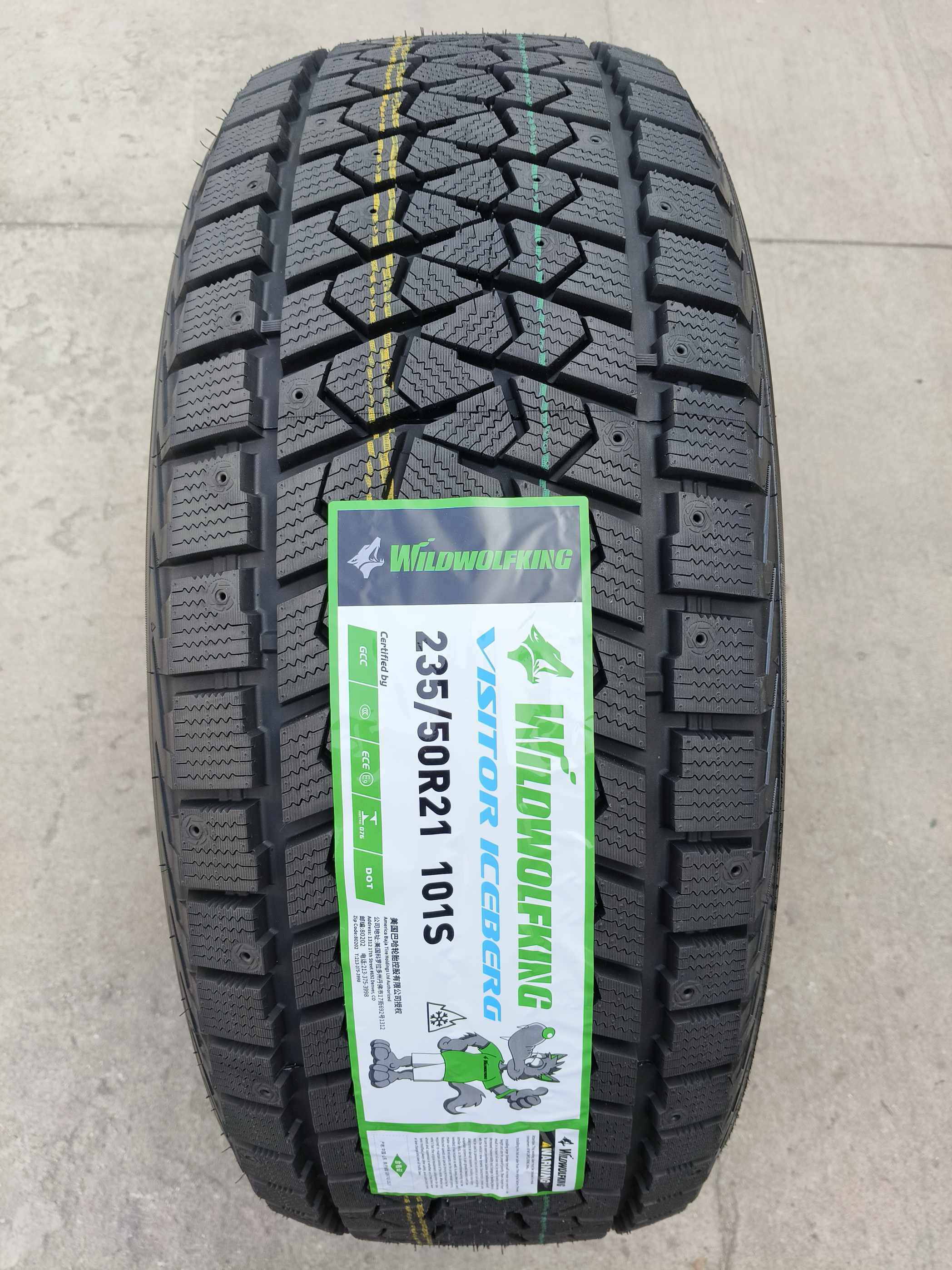 Studded Winter Snow Tires 265 285 315/40 50R17R18R20R21 Raptor Wrangler