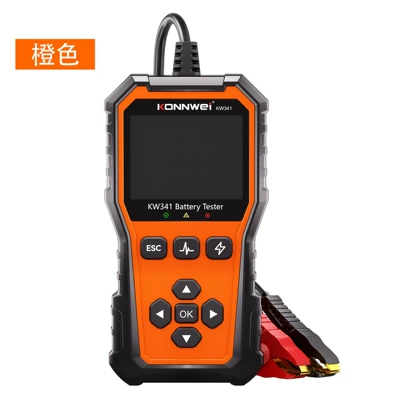 Kw341, 6V 12V 24V Battery Avtomobil diaqnostika alətləri - orange