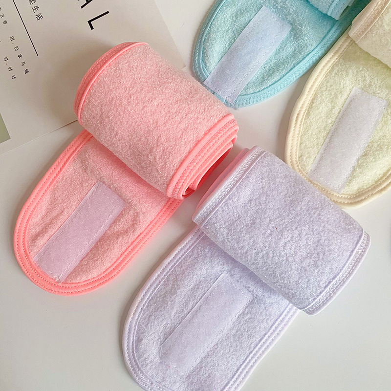 Velcro banda el cabello tes yoga anillo confinamiento doble capa pañuelo absorbente sudor anti slizante correr accesorios punto