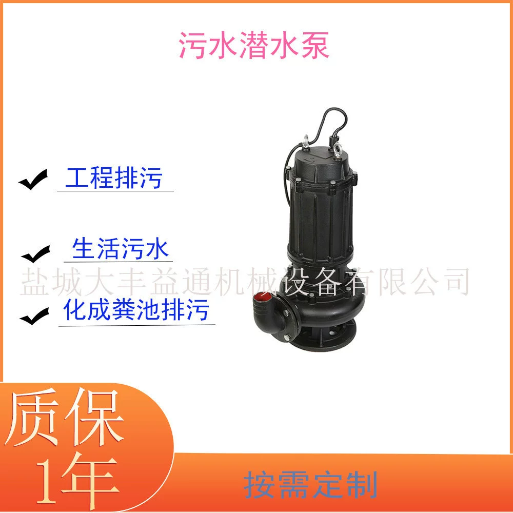 Погружной насос 1 дюйм 220В, малый водяной насос с высоким напором для чистой воды и сточных вод